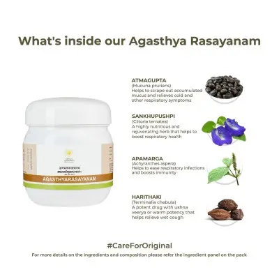 Агастья Расаяна / Agastya rasayanam - тонік для легень
